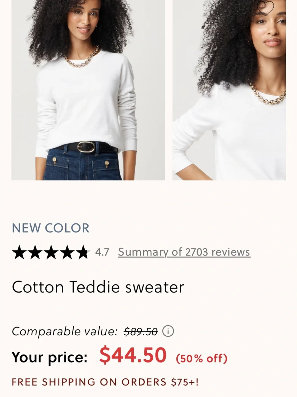 J. Crew Women's Crewneck Sweater in Burgundy